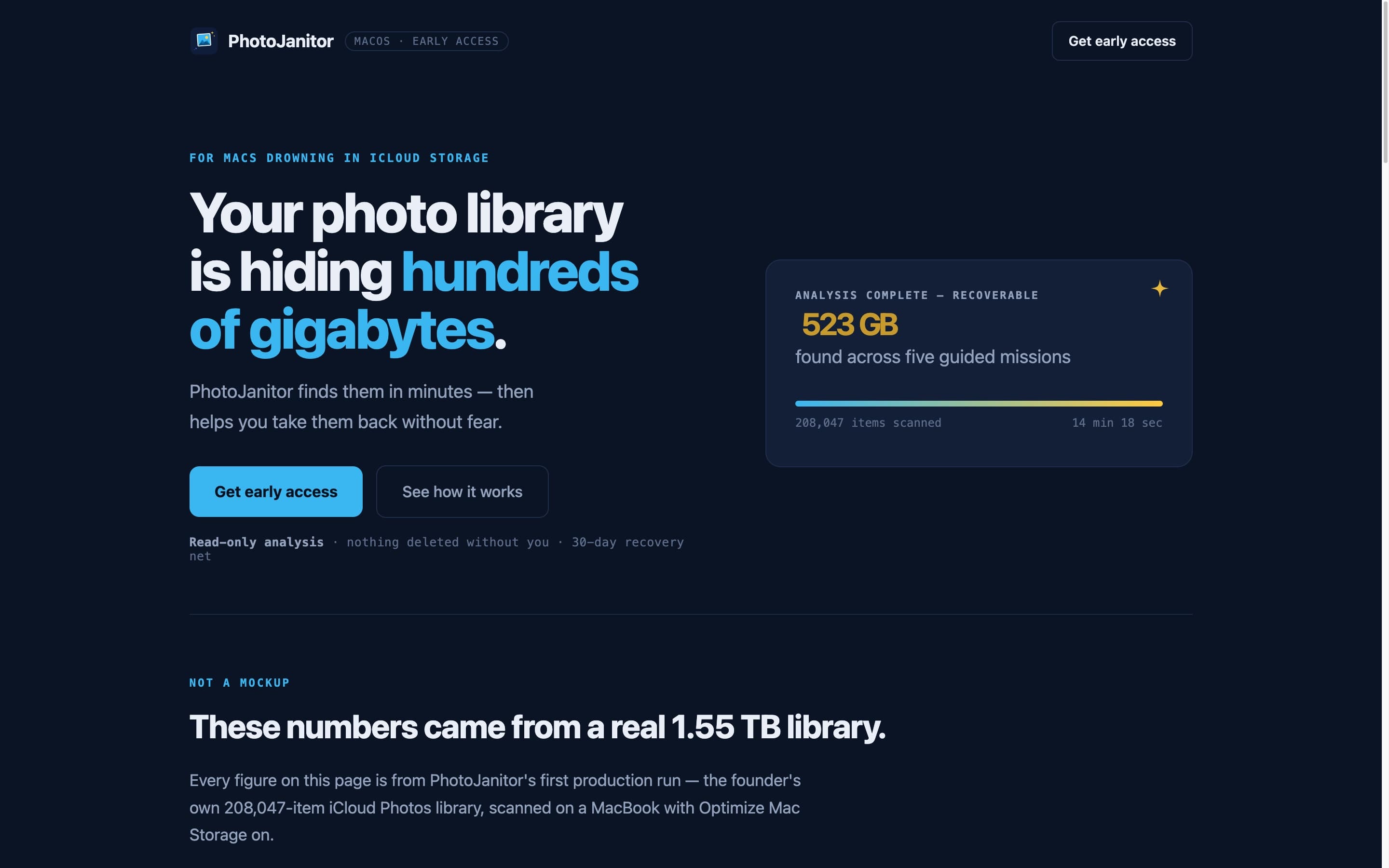 PhotoJanitor: product screenshot